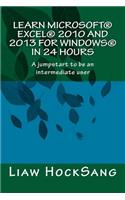 Learn Microsoft(R) Excel(R) 2010 and 2013 for Windows(R) in 24 Hours