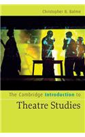 The Cambridge Introduction to Theatre Studies