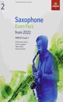 Saxophone Exam Pack from 2022, ABRSM Grade 2