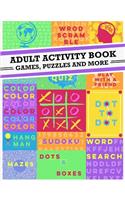 Adult Activity Book