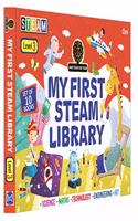 Encyclopedia: My First Steam Library of Science, Technology, Engineering, Art and Maths Level-3 (Set of 10 Books)