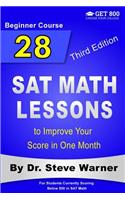 28 SAT Math Lessons to Improve Your Score in One Month - Beginner Course