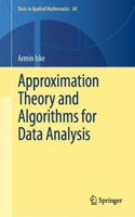 Approximation Theory and Algorithms for Data Analysis