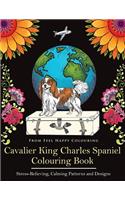 Cavalier King Charles Spaniel Colouring Book