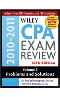 Wiley CPA Examination Review, Volume 2: Problems and Solutions