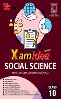 Xam Idea Social Science - Class 10- CBSE - Examination 2020-2021