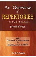 Overview of Repertories for UG and PG Students