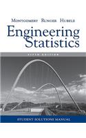 Student Solutions Manual Engineering Statistics, 5e