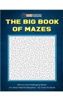 The Big Book Of Mazes 200 Fun And Challenging Mazes For Stress Relief & Relaxation - For Teens & Adults