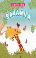 Look Who's Hiding - Savanna : Pull The Tab Novelty Books For Children