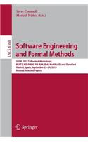 Software Engineering and Formal Methods