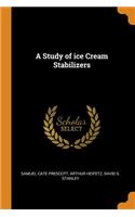 A Study of ice Cream Stabilizers