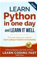 Learn Python in One Day and Learn It Well (2nd Edition)