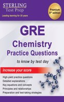 Sterling Test Prep GRE Chemistry Practice Questions