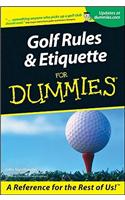 Golf Rules and Etiquette for Dummies