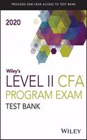 Wiley's Level II Cfa Program Study Guide + Test Bank 2020