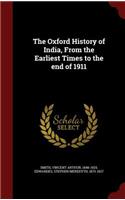 The Oxford History of India, From the Earliest Times to the end of 1911