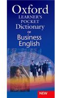 Oxford Learner's Pocket Dictionary of Business English