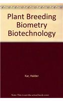 Plant Breeding Biometry Biotechnology