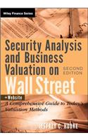 Security Analysis and Business Valuation on Wall Street, + Companion Web Site