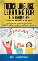 French Language Learning for Beginner's - Vocabulary Book