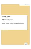 Behavioral Finance