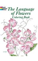 The Language of Flowers Coloring Book