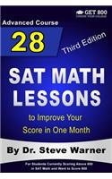 28 SAT Math Lessons to Improve Your Score in One Month - Advanced Course