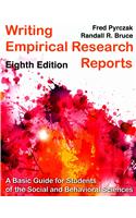 Writing Empirical Research Reports