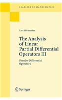 The Analysis of Linear Partial Differential Operators III