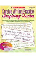 Cursive Writing Practice: Inspiring Quotes