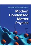 Modern Condensed Matter Physics