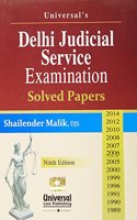 Delhi Judicial Service Examination (Solved Papers upto 2014) 9th Edn.