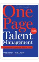 One Page Talent Management