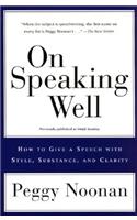 On Speaking Well