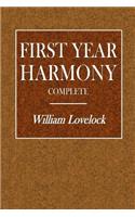 First Year Harmony - Complete