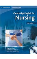 Cambridge English for Nursing Intermediate Plus Student's Book with Audio CDs (2)