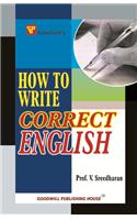 How to Write Correct English