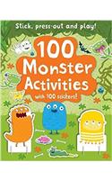 100 Monster Activities: Stick, Press-Out and Play!