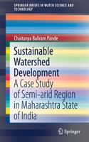 Sustainable Watershed Development