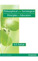 Philosophical and Sociological Principles of Education