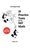 The College Panda's 10 Practice Tests for the SAT Math