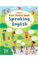 First Sticker Book Speaking English