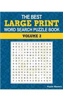 The Best Large Print Word Search Puzzle Book, Volume 2