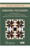 Study Guide to Geriatric Psychiatry