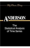 The Statistical Analysis of Time Series