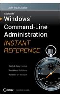 Windows Command Line Administration Instant Reference