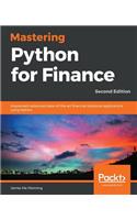 Mastering Python for Finance - Second Edition