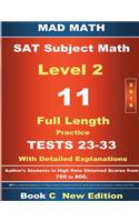 2018 SAT Subject Math Level 2 Book C Tests 23-33