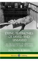 Dying Testimonies of Saved and Unsaved